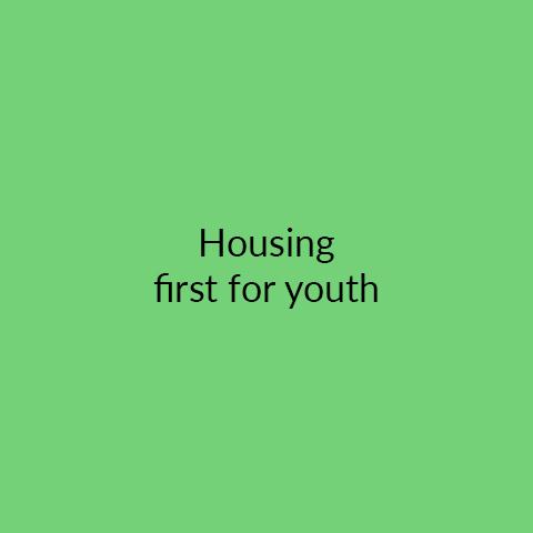 Housing first for youth